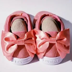 Suede Classic Re-Bow Little Kids' Shoes